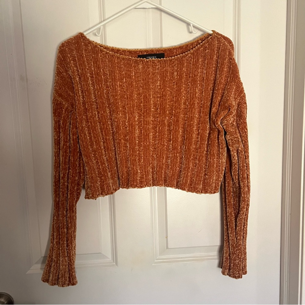 FOREVER 21 CROPPED SWEATER